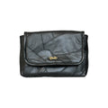 Borsa Artigianale Amada in pelle con motivo Patchwork nero di Nany Magenis