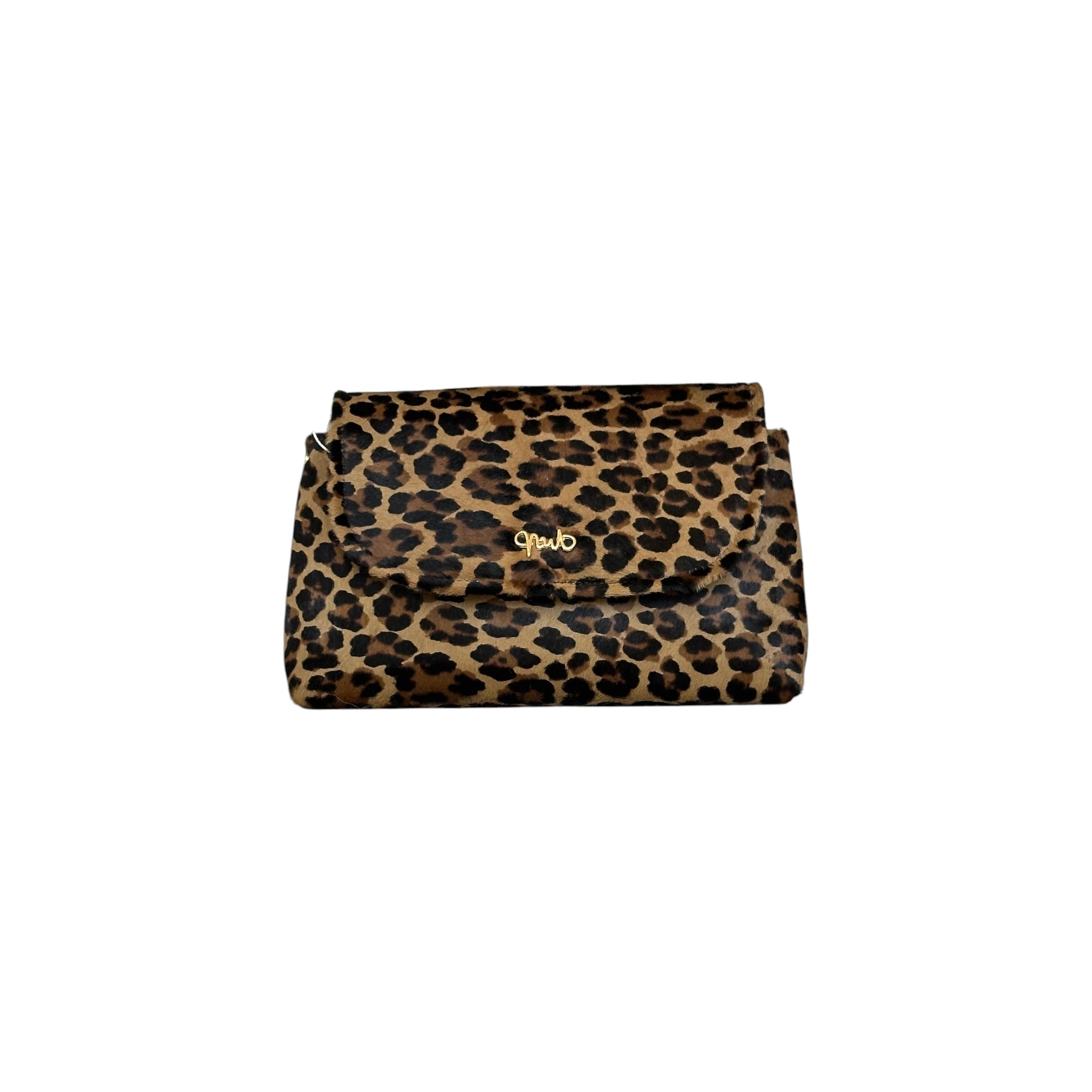 Borsa Artigianale Amada in tessuto animalier leopardato di Nany Magenis