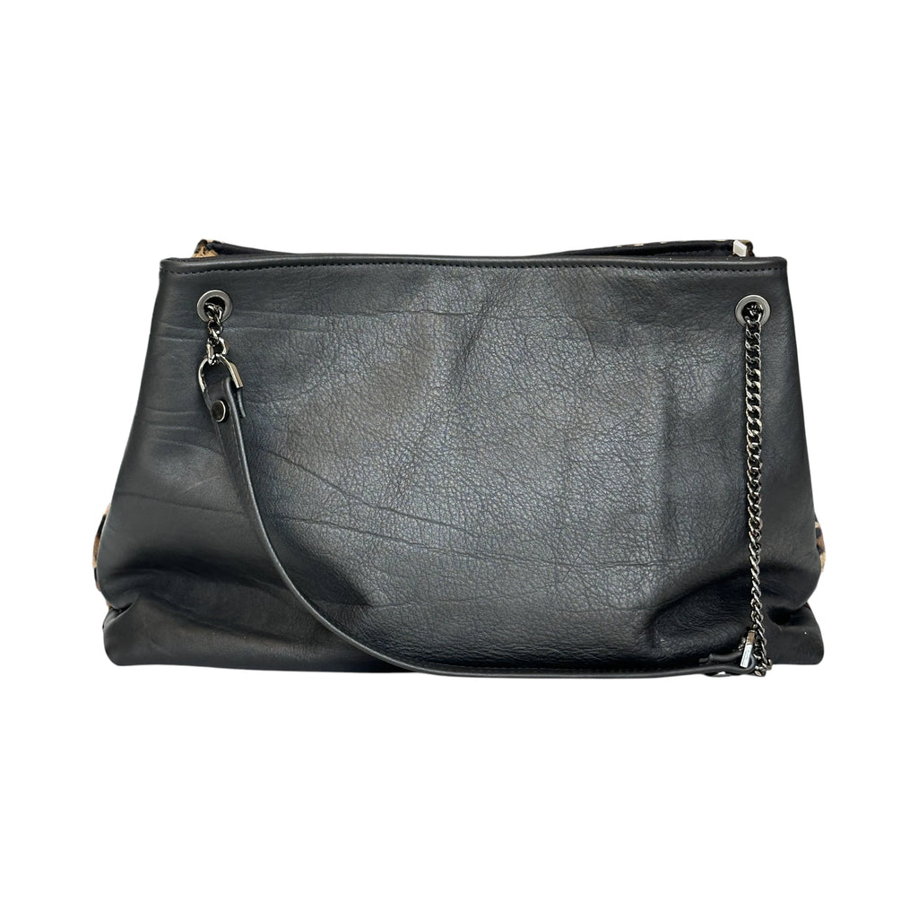 Borsa Artigianale Ismi con retro in pelle di Nany Magenis