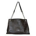Borsa Artigianale Ismi in pelle marrone paisley di Nany Magenis