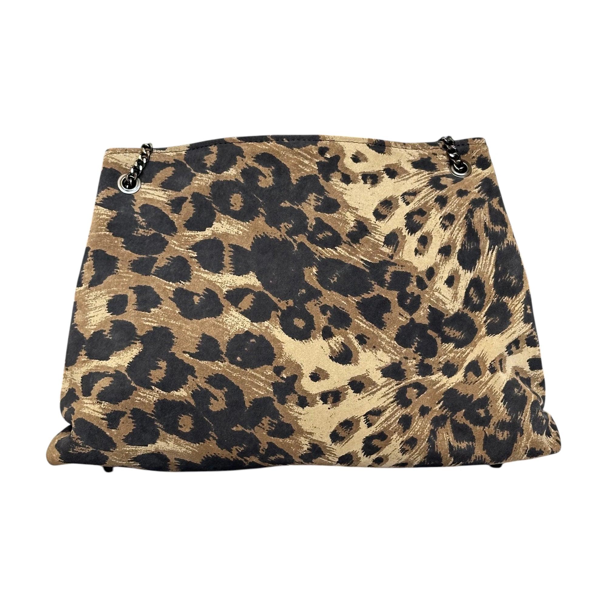 Borsa Artigianale Ismi in tessuto leopardato eelegante di Nany Magenis