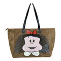 Borsa Artigianale Terry Idol in pelle pitonata cuoio a tracolla made by Nany Magenis